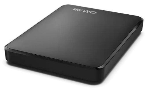 Western Digital WD Elements Portable 2 To - Noir - Disque dur externe USB-C