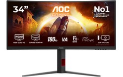Écran Gaming Incurvé 34" AOC G4 CU34G4 - 180 Hz