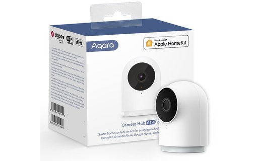 Caméra de surveillance extérieure WiFi - Aqara Hub G2H Pro - Blanche