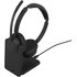 Micro-casque sans fil Jabra Evolve3 45 Stéréo (avec base) - Noir - USB-C