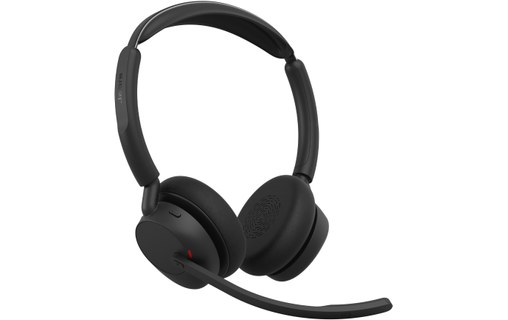 Micro-casque sans fil Jabra Evolve3 45 Stéréo - Noir - USB-C