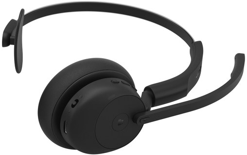 Micro-casque sans fil Jabra Evolve3 45 Teams Mono - Noir - USB