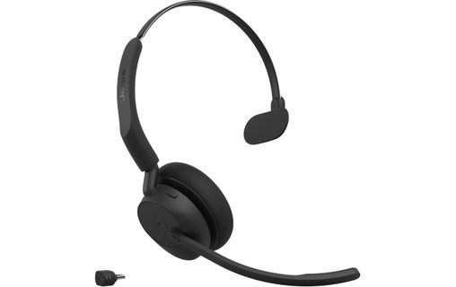 Micro-casque sans fil Jabra Evolve3 45 Teams Mono - Noir - USB-C