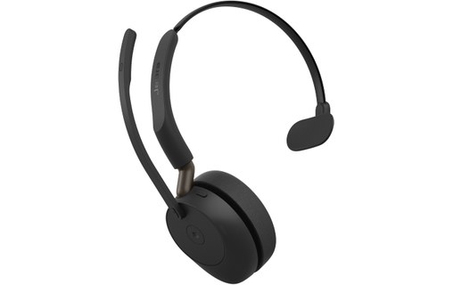 Micro-casque sans fil Jabra Evolve3 65 Teams Mono - Noir - USB