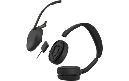 Micro-casque sans fil Jabra Evolve3 65 Stéréo - Noir - USB-C