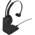 Micro-casque sans fil Jabra Evolve3 45 Teams Mono (avec base) - Noir - USB