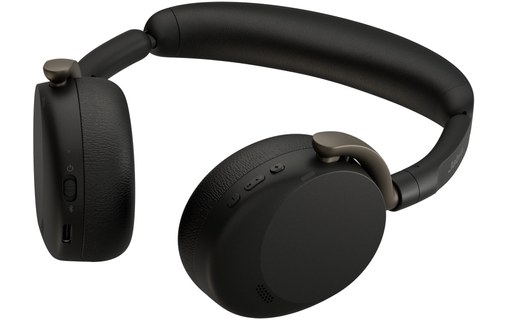 Micro-casque sans fil Jabra Evolve3 65 Flex Stéréo - Noir - USB-C
