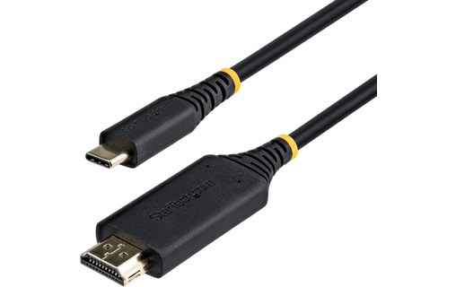 Câble USB-C vers HDMI 2.0 StarTech - Mâle / Mâle - 2 m - Noir