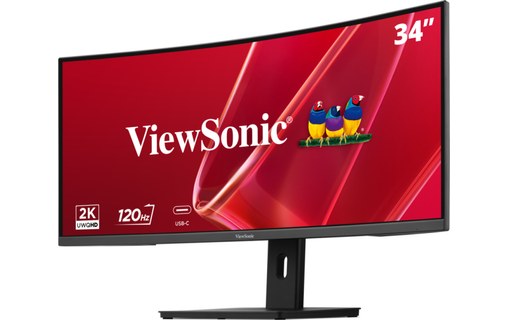 Écran Incurvé 34" ViewSonic VA VA3420C-2 - 120 Hz