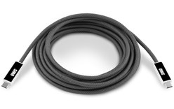 Câble USB-C - OWC - 240 W 40 Gbit/s - USB 4 - 3 m - Noir