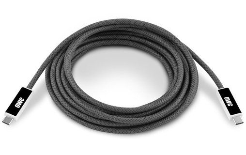 Câble USB-C - OWC - 240 W 40 Gbit/s - USB 4 - 3 m - Noir
