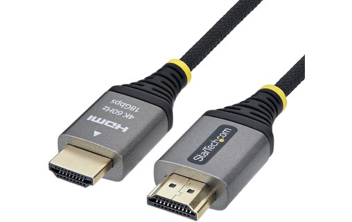 Câble HDMI 2.0 4K @ 60Hz avec Ethernet - StarTech - 3 m - Noir