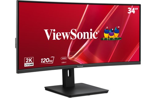 Écran Incurvé 34" ViewSonic VA VA3420C-2 - 120 Hz