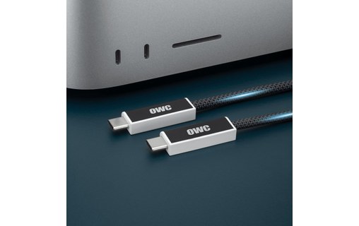 Câble USB-C - OWC - 240 W 40 Gbit/s - USB 4 - 3 m - Noir