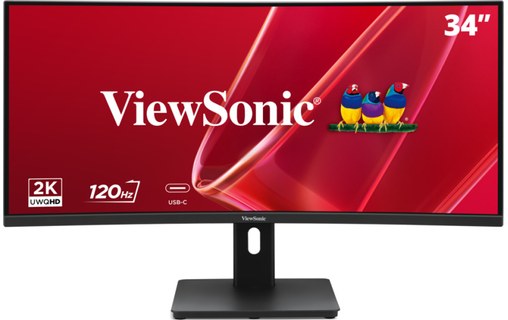Écran Incurvé 34" ViewSonic VA VA3420C-2 - 120 Hz