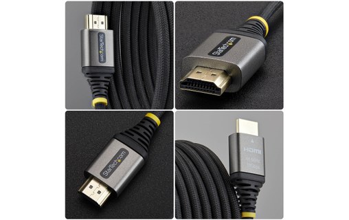 Câble HDMI 2.0 4K @ 60Hz avec Ethernet - StarTech - 1 m - Noir