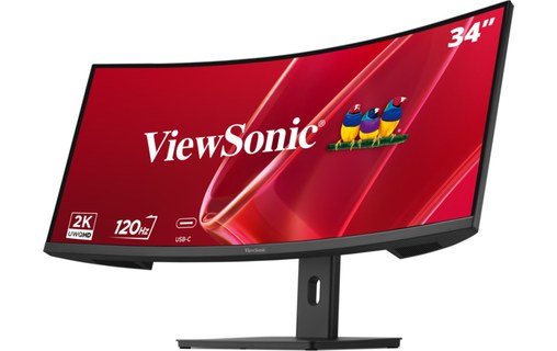 Écran Incurvé 34" ViewSonic VA VA3420C-2 - 120 Hz