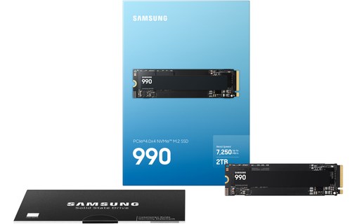 Samsung 990 2 To - SSD M.2 2280 NVMe PCIe 4.0