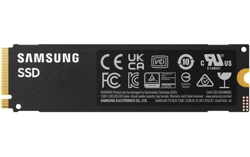 Samsung 990 2 To - SSD M.2 2280 NVMe PCIe 4.0