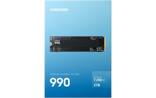 Samsung 990 2 To - SSD M.2 2280 NVMe PCIe 4.0