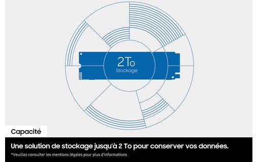 Samsung 990 2 To - SSD M.2 2280 NVMe PCIe 4.0