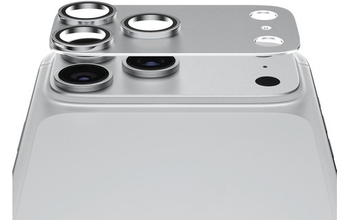 Protection caméra pour iPhone 18 Pro Max - PanzerGlass Fender - Argent