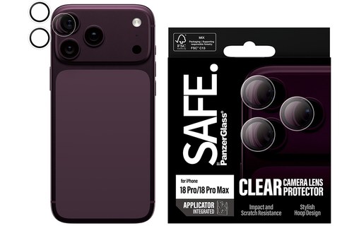 Protection caméra pour iPhone 18 Pro & Pro Max - PanzerGlass SAFE