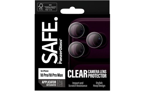 Protection caméra pour iPhone 18 Pro & Pro Max - PanzerGlass SAFE