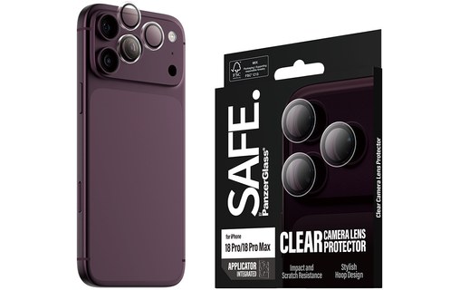 Protection caméra pour iPhone 18 Pro & Pro Max - PanzerGlass SAFE