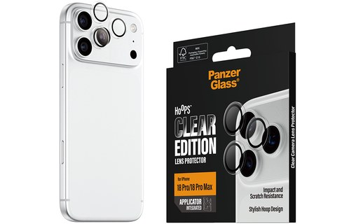 Protection caméra pour iPhone 18 Pro & Pro Max - PanzerGlass Hoops