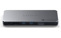 Station d'accueil Thunderbolt 4 - Satechi 12-en-1 Multi-display - Gris