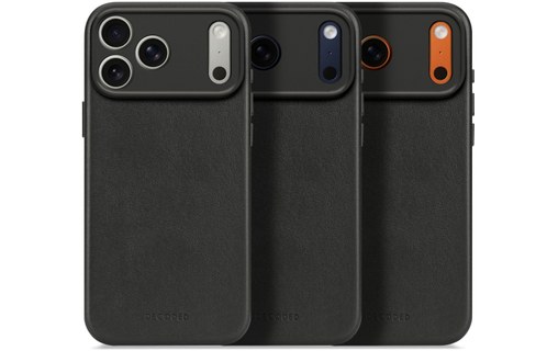 Coque MagSafe pour iPhone 17 Pro - Decoded Leather Case - Noire