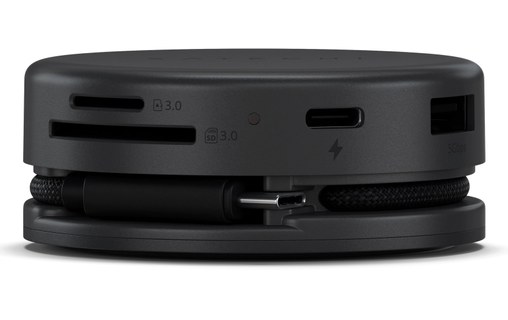 Station d'accueil USB-C - Satechi OntheGo 7-en-1 - Noir