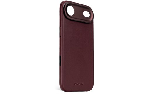 Coque MagSafe pour iPhone Air - Decoded Leather Case - Bordeaux