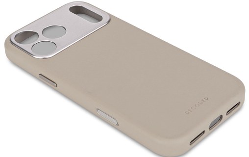 Coque MagSafe pour iPhone 17 Pro - Decoded Leather Case - Argile