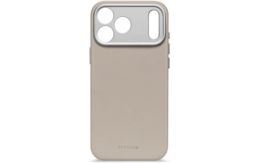 Coque MagSafe pour iPhone 17 Pro - Decoded Leather Case - Argile