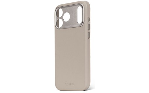 Coque MagSafe pour iPhone 17 Pro - Decoded Leather Case - Argile