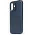 Coque MagSafe pour iPhone 17 - Decoded Leather Case - Bleue marine