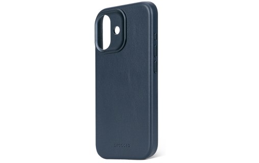 Coque MagSafe pour iPhone 17 - Decoded Leather Case - Bleue marine