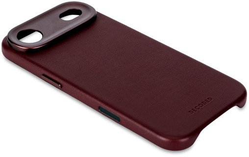 Coque MagSafe pour iPhone Air - Decoded Leather Case - Bordeaux
