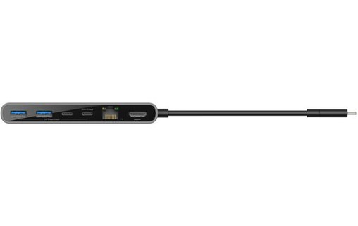 Station d'accueil USB-C - Belkin Connect - 8 ports avec Ethernet - Gris