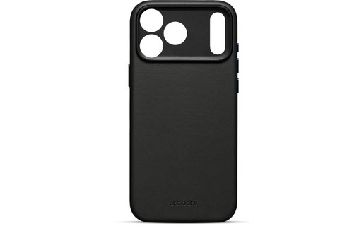 Coque MagSafe pour iPhone 17 Pro - Decoded Leather Case - Noire