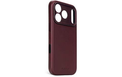 Coque MagSafe pour iPhone 17 Pro Max - Decoded Leather Case - Bordeaux
