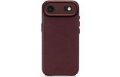 Coque MagSafe pour iPhone Air - Decoded Leather Case - Bordeaux