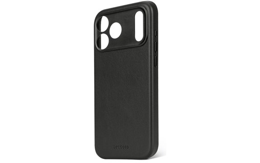 Coque MagSafe pour iPhone 17 Pro - Decoded Leather Case - Noire