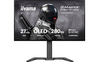 Écran Gaming 27" iiyama G-MASTER GOB2701QSC-B1 - OLED 280 Hz