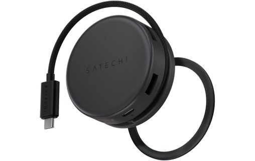 Station d'accueil USB-C - Satechi OntheGo 7-en-1 - Noir