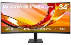 Écran Incurvé 34" LG UltraWide 34U601B-B - 120 Hz