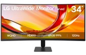 Écran Incurvé 34" LG UltraWide 34U601B-B - 120 Hz