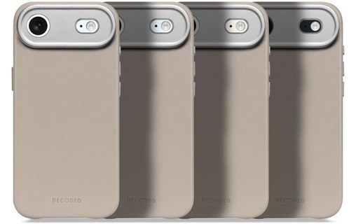 Coque MagSafe pour iPhone Air - Decoded Leather Case - Argile